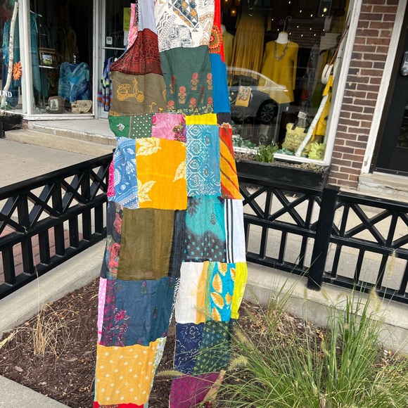 Patchwork Multicolor Jumpsuit - Picture 5 of 5